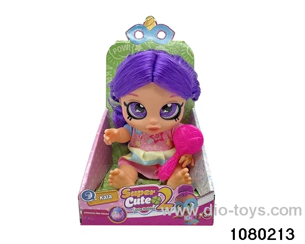 14 inch doll set with light and music in display box
