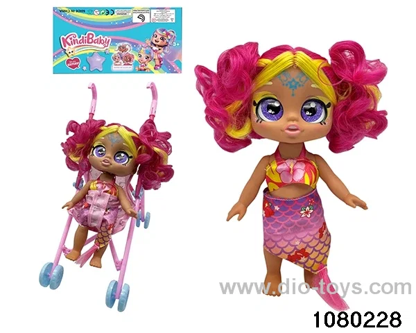 16 inch doll set in PP bag with header