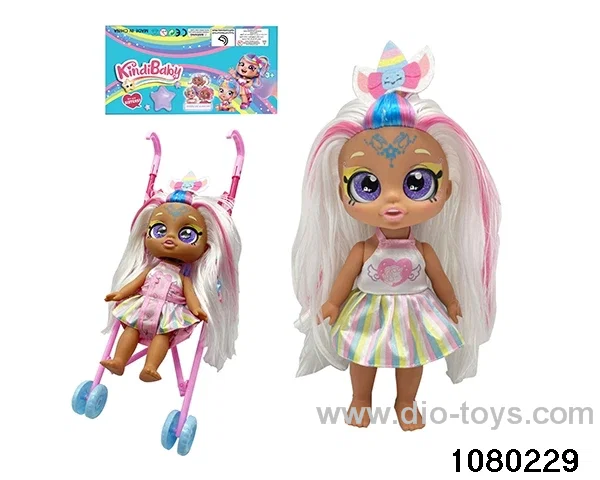 16 inch doll set in PP bag with header