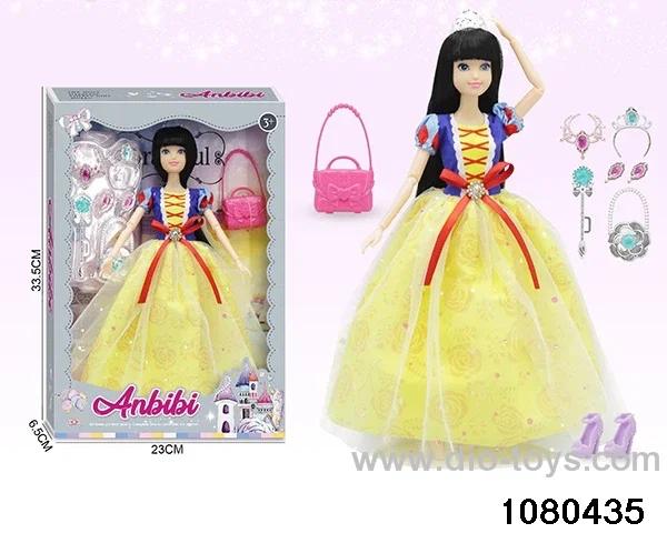 11.5 inch doll set in window box