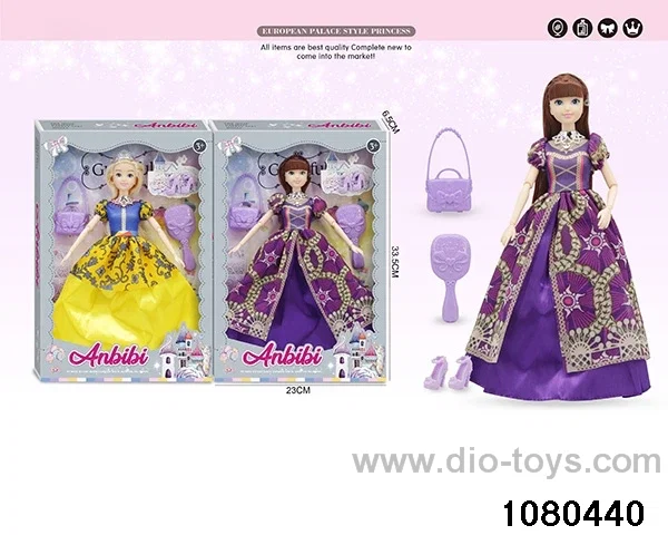 11.5 inch doll set in window box