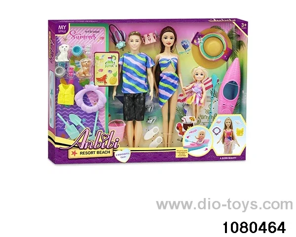 11.5 inch doll set in window box