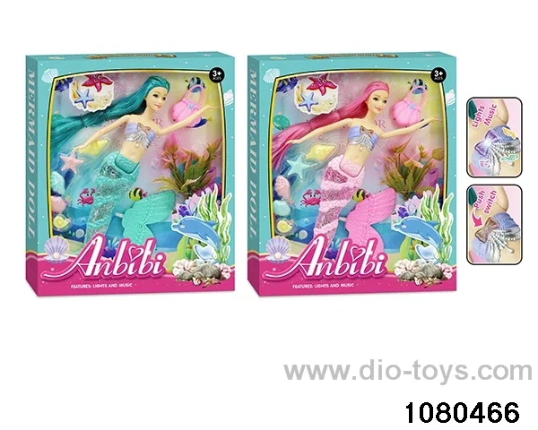 11.5 inch doll set in window box