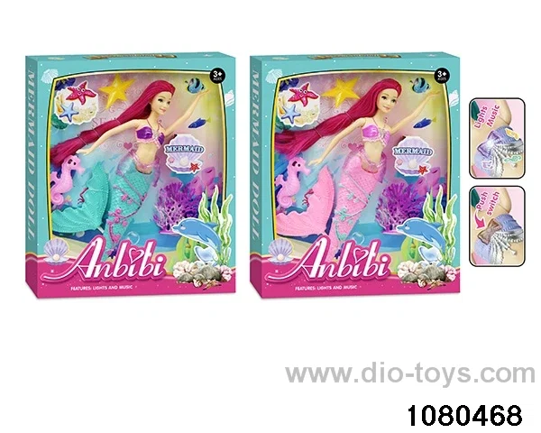 11.5 inch doll set in window box