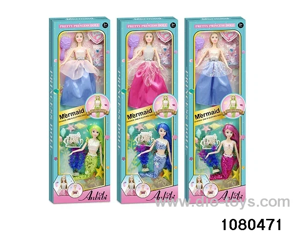 11.5 inch doll set in window box