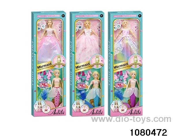 11.5 inch doll set in window box