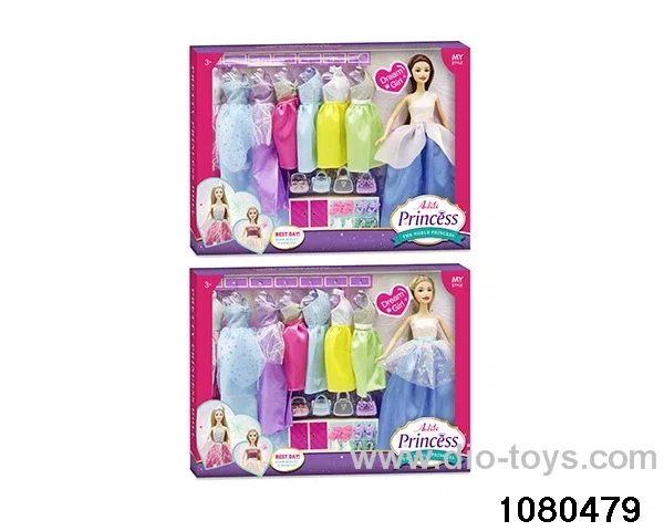 11.5 inch doll set in window box