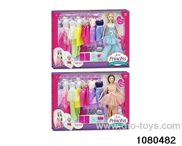 11.5 inch doll set in window box