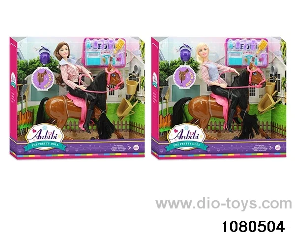 11.5 inch doll set in window box