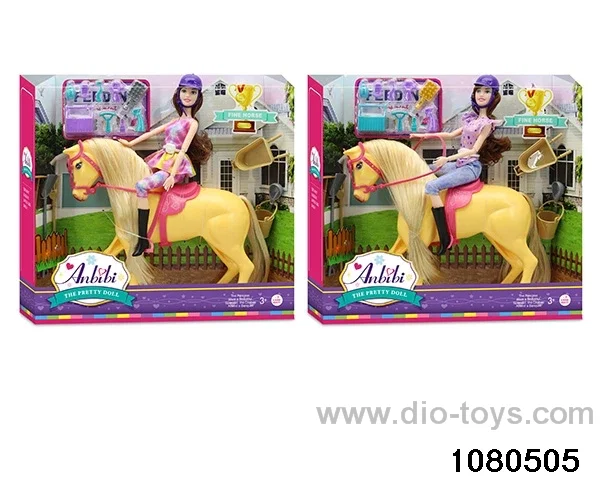 11.5 inch doll set in window box