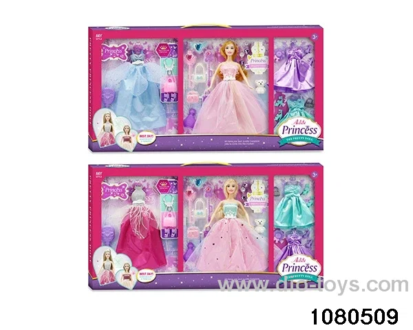 11.5 inch doll set in window box
