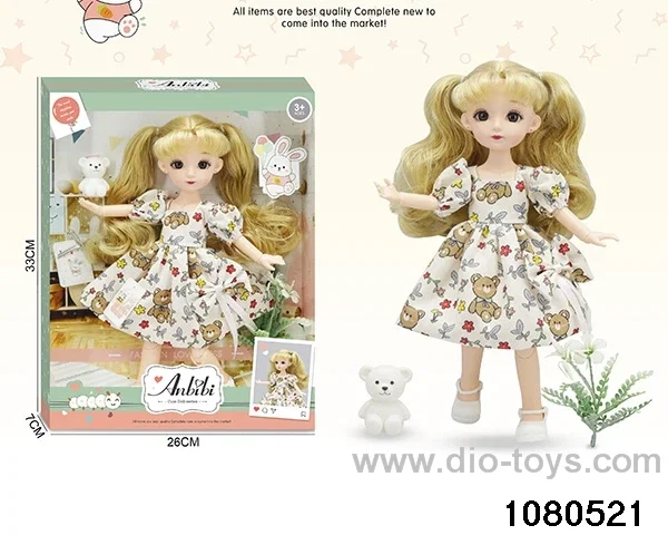12 inch doll set in window box
