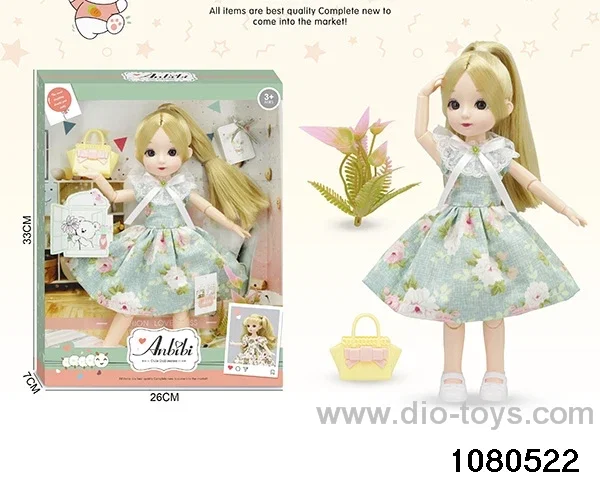 12 inch doll set in window box