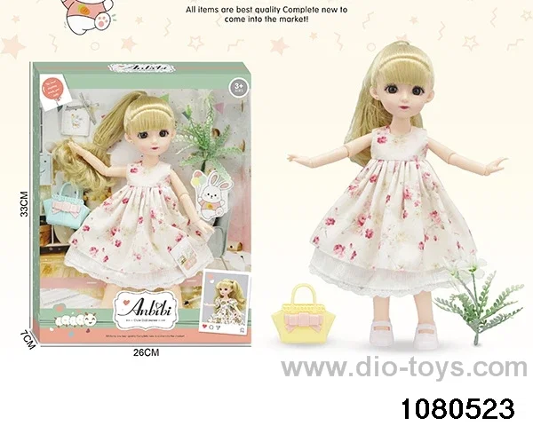 12 inch doll set in window box