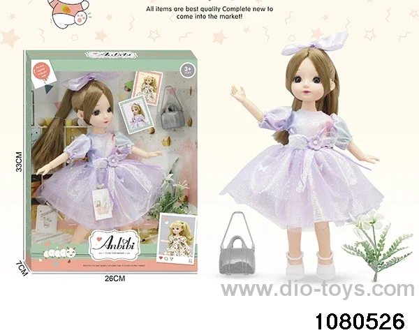 12 inch doll set in window box