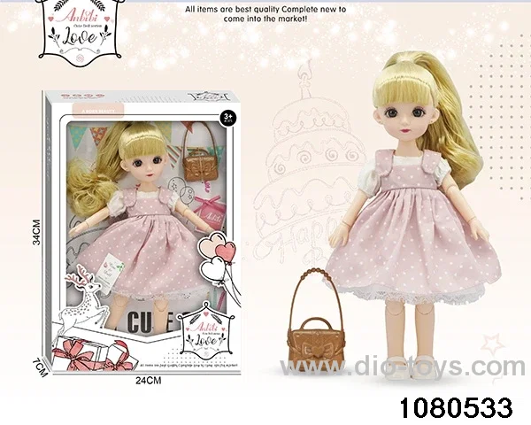 12 inch doll set in window box