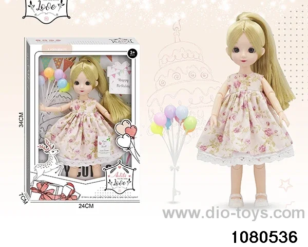 12 inch doll set in window box