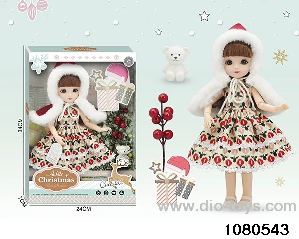 12 inch doll set in window box