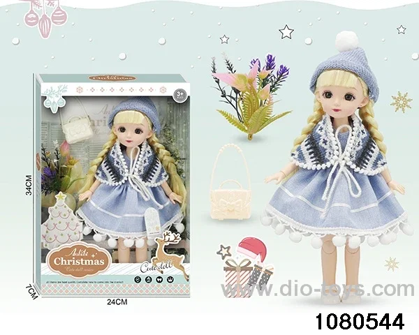 12 inch doll set in window box