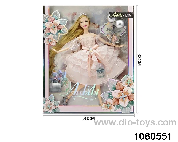 11.5 inch doll set in window box