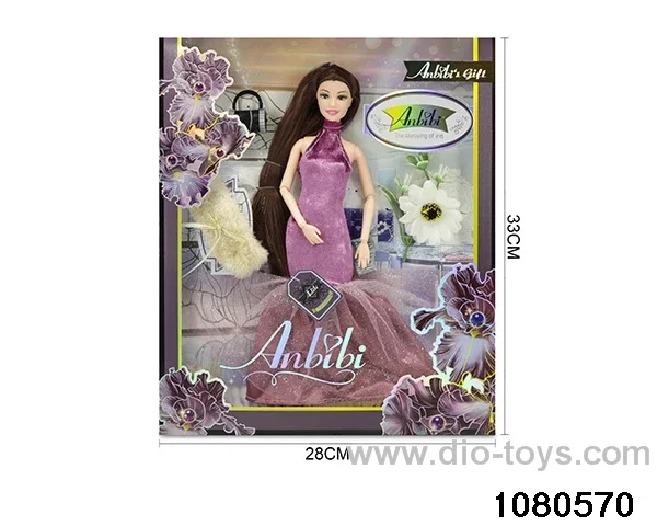 11.5 inch doll set in window box