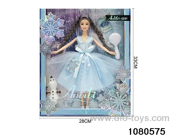 11.5 inch doll set in window box