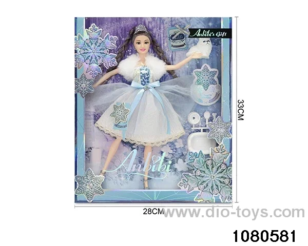 11.5 inch doll set in window box