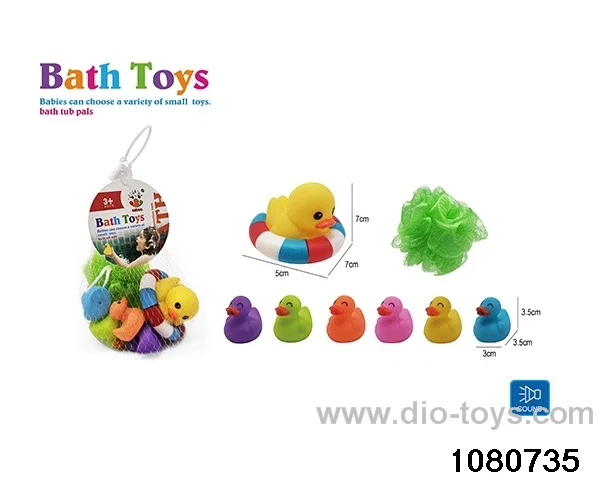 Water Play Toys Set in Net bag
