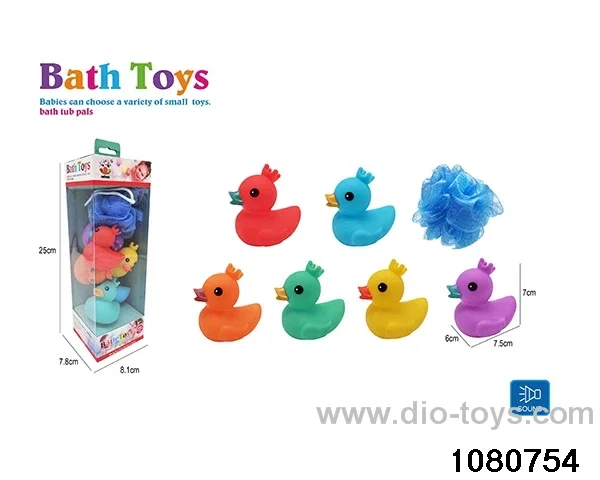 Water Play Toys Set in PVC Tin