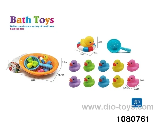 Water Play Toys Set in Net bag