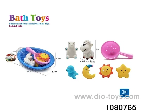 Water Play Toys Set in Net bag