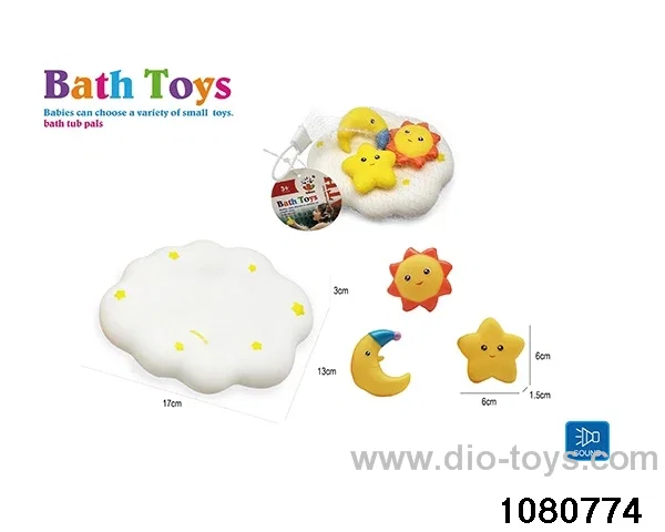 Water Play Toys Set in Net bag