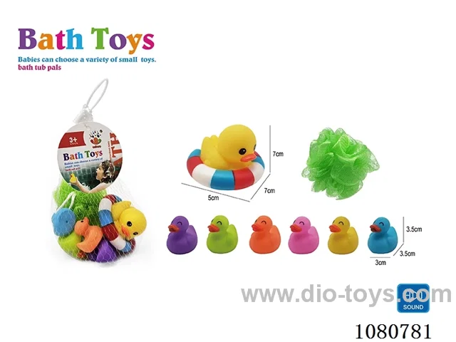 Water Play Toys Set in Net bag