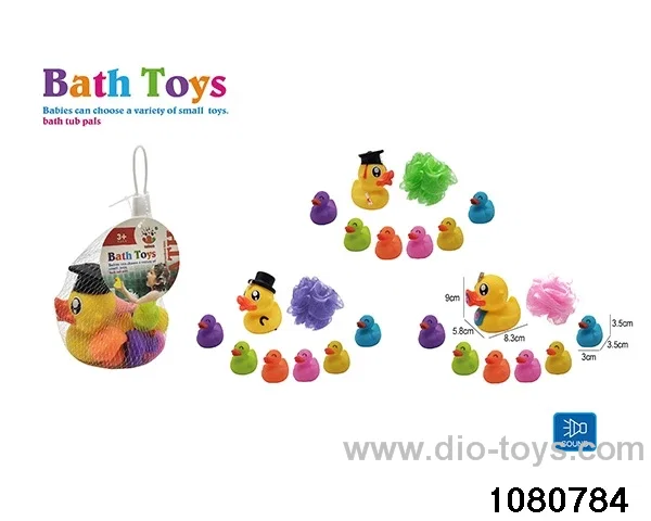 Water Play Toys Set in Net bag
