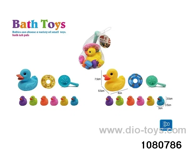 Water Play Toys Set in Net bag