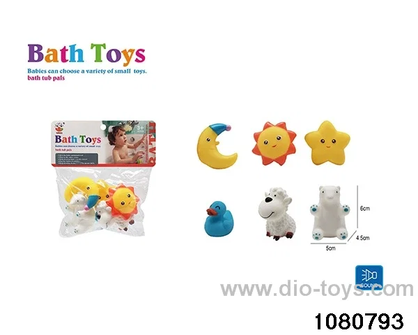 Water Play Toys Set in PP bag with header