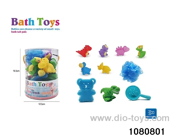 Water Play Toys Set in PVC Tin