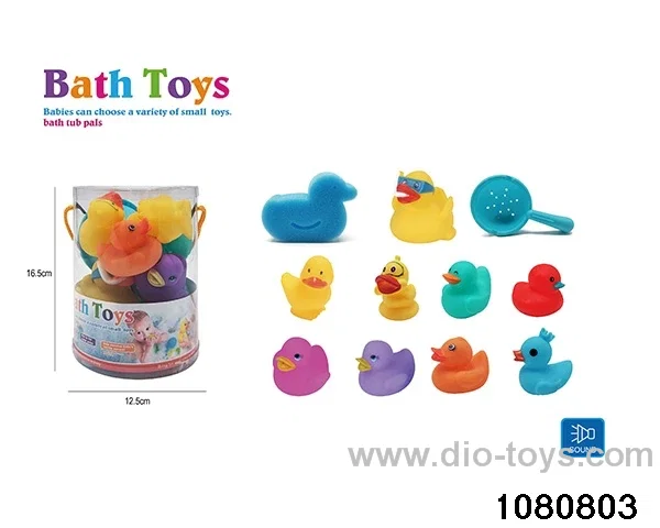Water Play Toys Set in PVC Tin