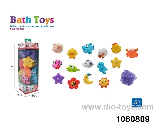 Water Play Toys Set in window box