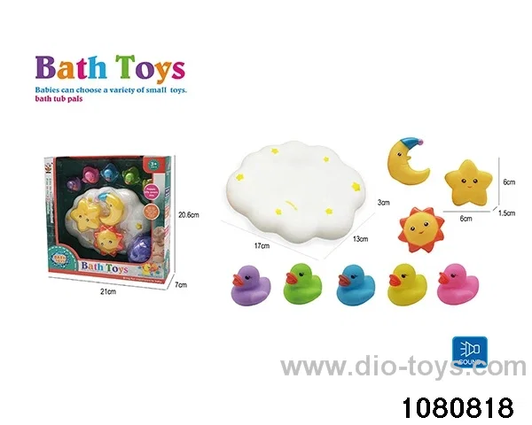 Water Play Toys Set in window box