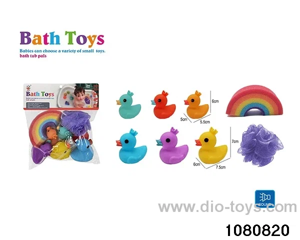 Water Play Toys Set in PP bag with header