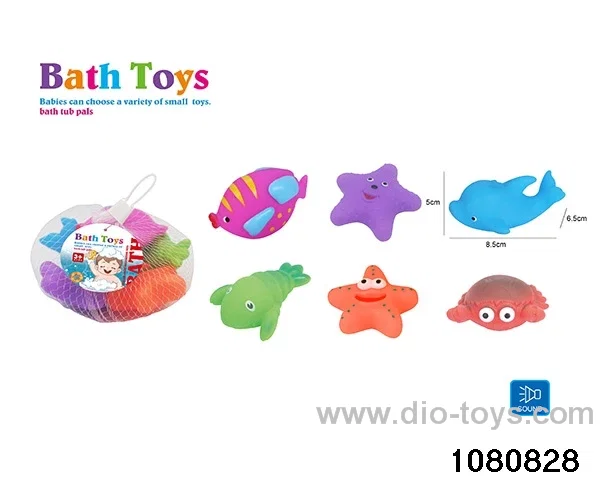 Water Play Toys Set in Net bag