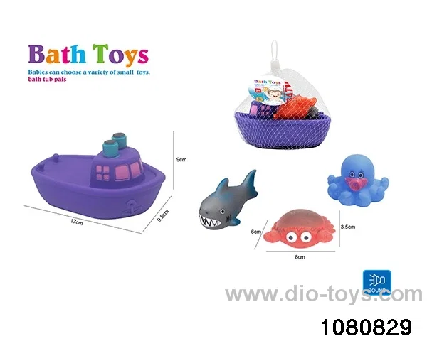 Water Play Toys Set in Net bag
