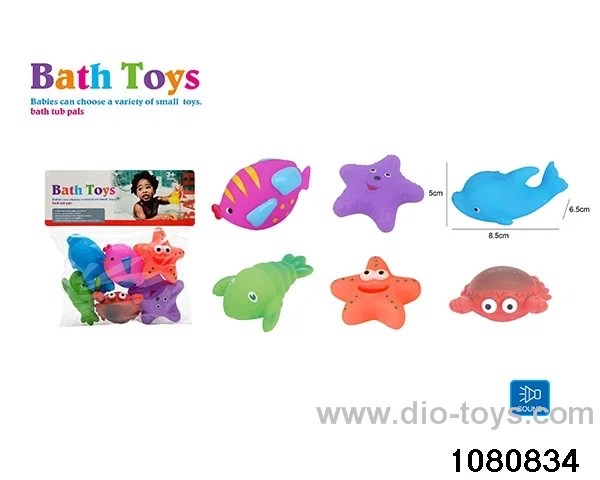 Water Play Toys Set in PP bag with header