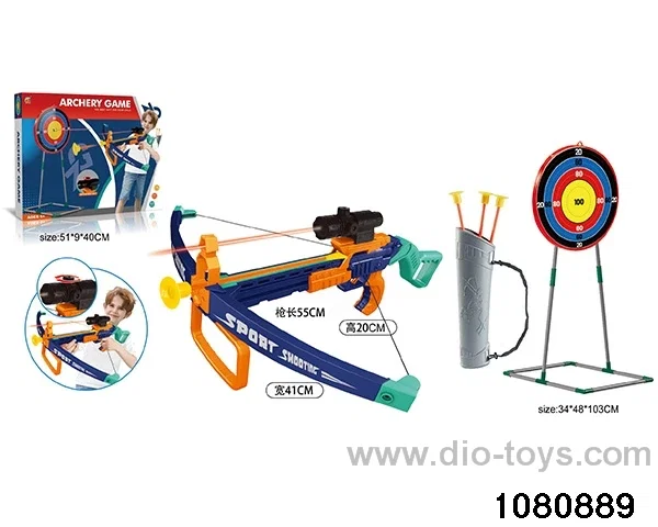 Large Bow + Target Stand Set in color box