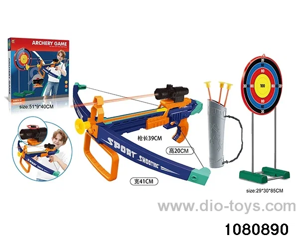 Small Bow + Moving Target Stand Set in color box