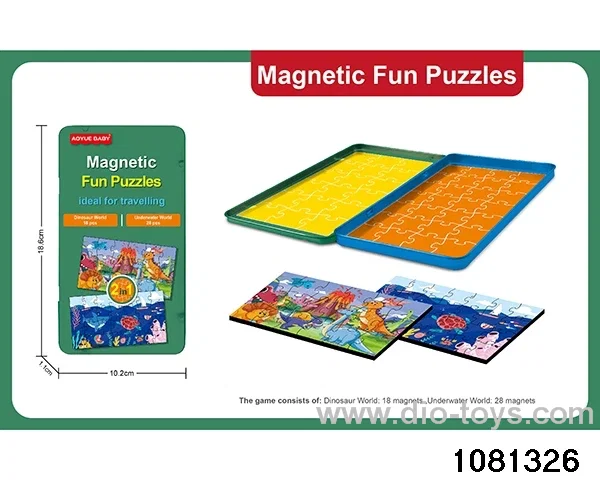 cartoon puzzle in opp bag