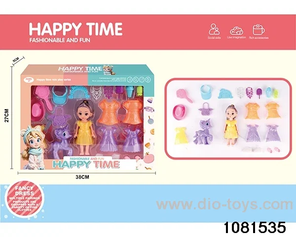 6 inch Girl's Set in window box