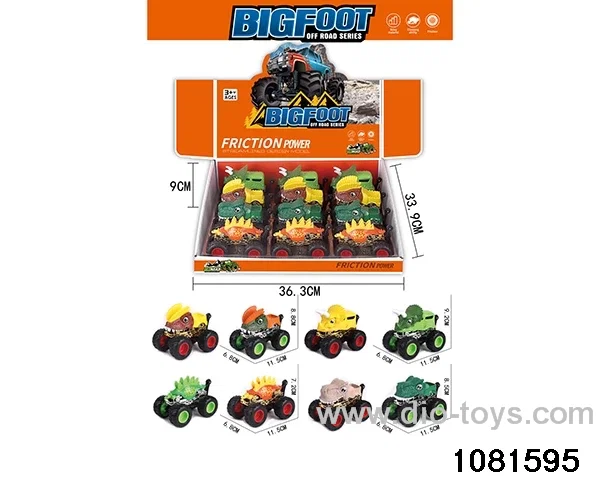 Alloy inertia vehicle in display box