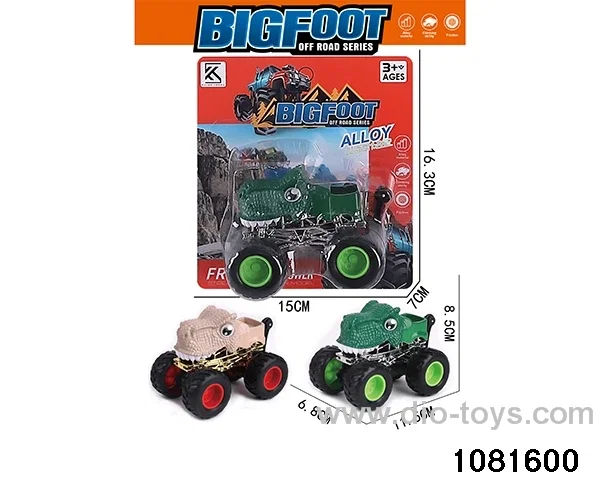 Alloy inertia vehicle in display box